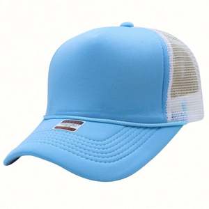 Casquette de baseball en mousse et maille de haute qualité pour l'été, protection solaire, style trucker, avec cordon - Product Image 6
