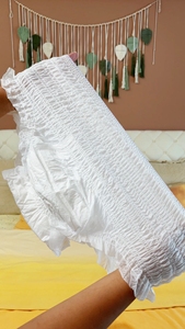 Hongda 도매 가정 일회용 통기성 부드러운 강한 흡수 성인 기저귀 풀업 바지 - Product Image 2