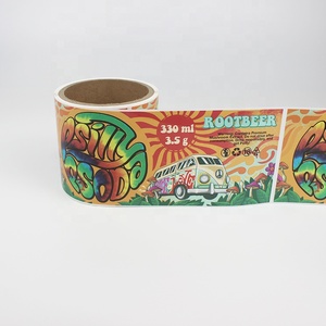 Waterproof 330ml Vinyl Adhesive Sticker, Beer <strong>Bottle</strong> Sticker Energy Drink <strong>Bottle</strong> <strong>Label</strong> Beer <strong>Plastic</strong> Sticker Vinyl <strong>Label</strong> <strong>Printing</strong> - Product Image 6