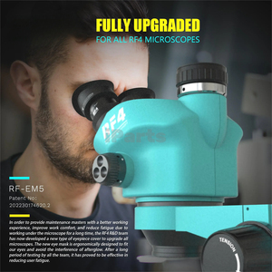 Nueva lente de microscopio <span class=keywords><strong>trinocular</strong></span> iParts RF4, para soldadura SMD, aumenta la vida útil del sistema de control de polvo, para soldadura, PRO MAX, 2, 2, 1, 2 - Product Image 4