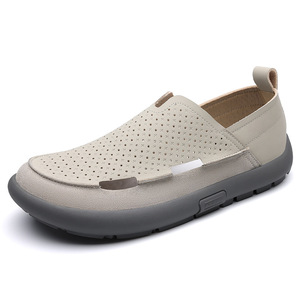 Summer Men's Breathable EVA <b>Slides</b> Open Toe Casual <b>Slip</b>-On Sandals Lightweight Soft Sole Outdoor Shoes - Product Image 5