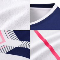 Maßgeschneiderte Badminton Volleyball Tischtennis Teamkleidung OEM Feuchtigkeitsableitende Atmungsaktive Schnelltrocknende Nylon-Spandex Großhandel