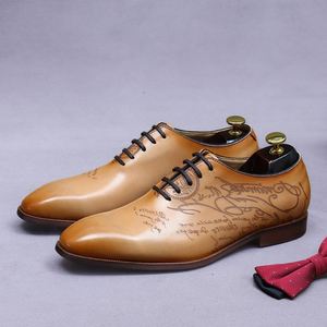 Zapatos Formales de Negocios para Hombre de Cuero de Grano Entero - Forro de Piel de Vacuno Genuina, Oxfords Británicos Hechos a Mano, Ideales para Bodas - Product Image 3