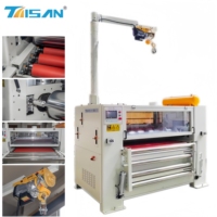 Épandeur automatique de chaîne de montage de colle de rouleau de machine de collage thermofusible de PUR pour les meubles en bois largeur fonctionnante de 1300mm 6-20 m/min
