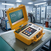 Testeur d'énergie électrique triphasé portable ZKJ30C avec affichage numérique et mesure de haute précision pour la calibration sur site