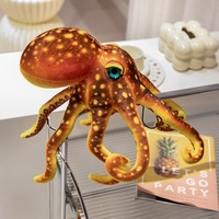 Ours en peluche réaliste, personnalisable, super doux, en polyester brodé, écologique, anti-stress
