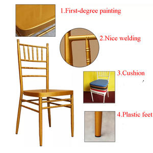 Alquiler banquete recepción bambú boda blanco Chiavari <span class=keywords><strong>sillas</strong></span> - Product Image 3