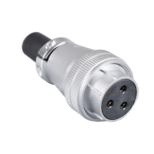 Connecteur industriel fileté en métal, série WS, fiche <span class=keywords><strong>femelle</strong></span> 2 3 4 5 7 8 9 10 12 16 17 20 24 26 core avec <span class=keywords><strong>manchon</strong></span> en PVC - Product Image 4