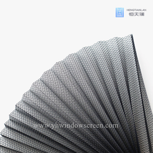 Moderno Plisse 16mm plisado plegable red acordeón mosquitera malla de poliéster ventana puerta mosquitera lavable fácil de instalar - Product Image 2