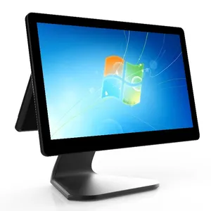 Sistem Terminal Pos Layar Sentuh untuk Restoran, 15.6 "P1 # Desktop I3/I5 Semua Dalam Satu Pos