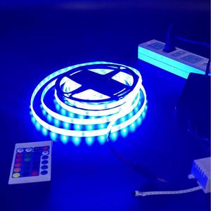 شريط <span class=keywords><strong>LED</strong></span> عالي الجودة مقاوم للماء SMD مرنة لتغيير ألوان الأحلام الذكية مع جهاز تحكم عن بعد