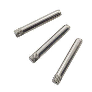 Goupille cylindrique creuse filetée droite moletée en aluminium ou en acier inoxydable, sur mesure, diamètres 2mm et 7mm - Product Image 6