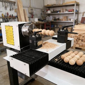 Machine <span class=keywords><strong>à</strong></span> fabriquer des billes et des perles en <span class=keywords><strong>bois</strong></span>, <span class=keywords><strong>tour</strong></span> <span class=keywords><strong>à</strong></span> <span class=keywords><strong>bois</strong></span> avec moteur, rails de guidage linéaires de haute précision, certifiée CE - Product Image 1