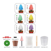 Kit scientifique de culture de cristaux en forme de plantes géantes National Geographic pour enfants, jouet STEM facile à réaliser soi-même