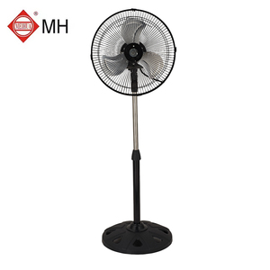 Wholesale 18-Inch Industrial <strong>Metal</strong> Pedestal <strong>Fan</strong> 55W 3-Speed Cooling Air Stand with 3 Blades for Outdoor Hotel Use US Plug Type - Product Image 2