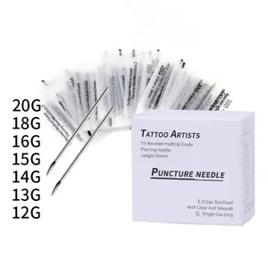 12g 13g 14g 15g 16g 18g 20g Tattoo Piercing Needles