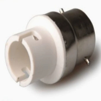 Adaptateur de douille d'ampoule B22 vers B15, convertisseur de support de lampe Swan, interrupteur de conversion B22-BA15D, base à baïonnette