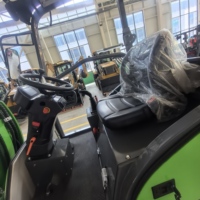 Chargeur télescopique frontal électrique CE, mini 1000 kg, 0,8 tonne, 1 tonne, compact, meilleur chargeur télescopique chinois en vente