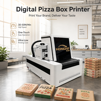 Imprimante automatique numérique à jet d'encre, petite imprimante de bureau mini à passage unique pour les tasses à café, les boîtes à pizza, l'impression de cartons