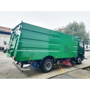 Camión barredor de calles SHACMAN L3000 4X2, vehículo de limpieza de calles, suministro directo de fábrica en China - Product Image 1