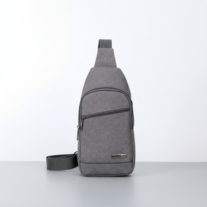 新しいアウトドアナイロンミニマリストチェストバッグ軽量ジッパー開閉スリングバッグショルダーストラップ大容量ファッションメンズポータブル - Product Image 1
