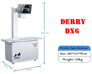 Derry VET Veterinary Instrument Radiografía <span class=keywords><strong>digital</strong></span> Máquina DE RAYOS X de alta frecuencia portátil para veterinario - Product Image 2