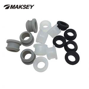 <span class=keywords><strong>MAKSEY</strong></span> 4.5/5/5.5/6/6.5/7.7/9/11.5/13mm Bouchon rond à clipser pour l'étanchéité, passe-fils en caoutchouc silicone pour trous traversants - Product Image 2