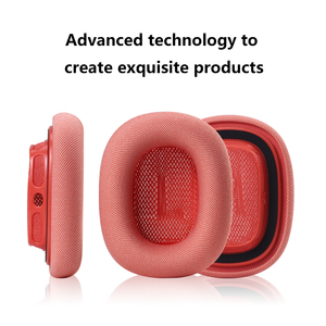 Haute qualité pour <span class=keywords><strong>AirPods</strong></span> <span class=keywords><strong>Max</strong></span> coussins coussinets de remplacement tricot maille casque tasses modèle M21 écouteur protéger couverture - Product Image 3