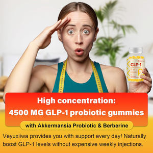 Integratore Probiotico GLP-1 17-in-1 da 4500mg OEM Private Label in Gommose Senza Zucchero per Adulti con Akkermansia e Berberina - Product Image 5