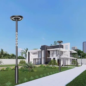 Lámpara Solar Inteligente LED RGB para Jardín con Función de Ritmo Musical, Impermeable, de Aluminio, con Control Remoto, Fuente de Alimentación, Clasificación IP67 - Product Image 5