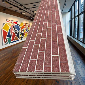 Bán buôn chất lượng PU Polyurethane Tấm bánh sandwich cho trang trí tường bao gồm EPS bọt cho phòng lạnh hội thảo-mẫu miễn phí - Product Image 1