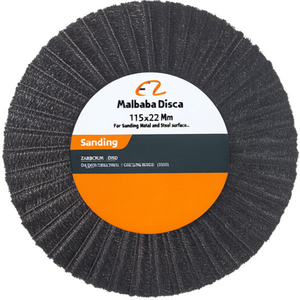 แผ่นขัดเซอร์โคเนียม 115x22 มม. สำหรับขัดผิวโลหะและเหล็ก - Product Image 2
