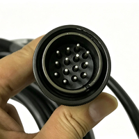 Cable de control de 14 pines de alta flexibilidad K1785-25 30MM49L para robótica FANUC, unidad de 7.6M para soldadura MIG K1785-2530MM49L K1785-25