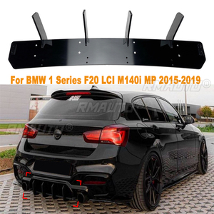 สำหรับ BMW ซีรีส์ 1 F20 LCI M140i MP ปี 2015-2019 ชุดแต่งกันชนหลัง ดิฟฟิวเซอร์ สปอยเลอร์ สปลิตเตอร์ ป้องกันรอยขีดข่วน อุปกรณ์ตกแต่งรถยนต์ - Product Image 1