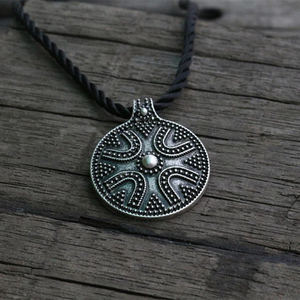 Collier Lunula pour femme, bijoux vikings pour femmes, <span class=keywords><strong>MORAVIA</strong></span>, Lunitsa, pendentif ethnique slavique - Product Image 3