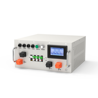 Système de stockage d'énergie haute tension pour appareils électroménagers 20kWh-120kWh 51.2V 200Ah avec batterie LiFePO4 en rack, communication CAN, solaire