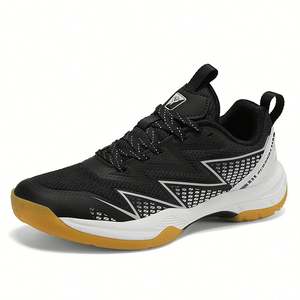 Greatshoes Zapatos de Bádminton Chinos de Alta Calidad para Hombre, Zapatos de Bádminton con Amortiguación Potente en Negro, Suelas para Zapatos de Bádminton para Hombre - Product Image 1
