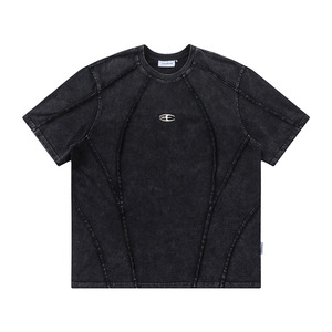 Camiseta Personalizada de Algodón con Estampado Gráfico, Estilo Urbano, Calidad Premium, para Uso Diario Informal, Sensación Suave, para Hombre - Product Image 1