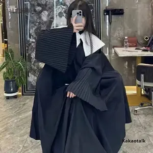 Capa de Peluquería Antiadherente para Salón de Belleza, con Logotipo, Ajustable, Cierre a Presión, Fácil de Limpiar - Product Image 5