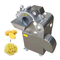 Machine à découper en dés d'ananas de grande capacité/trancheuse de pommes de terre/trancheuse de tomates