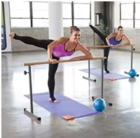 Barre réglable en hauteur portable pour support extensible barre de danse danse Ballet Barre pôle Pilates danse enfants et adultes