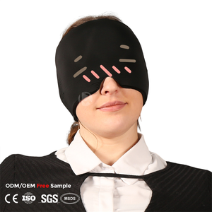 Pabrik dapat disesuaikan Logo dapat digunakan kembali terapi penutup kepala Leica kain CE bersertifikat Universal panas Gel topi untuk sakit kepala migren - Product Image 1