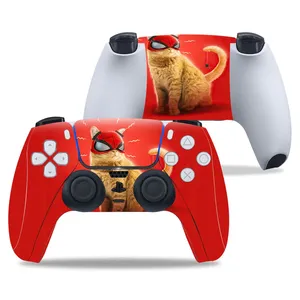 Marvel <span class=keywords><strong>SpiderMan</strong></span> per PlayStation 5 Gamepad adesivo per pelle custodia protettiva per PS5 controller per Joystick accessori pellicola - Product Image 4