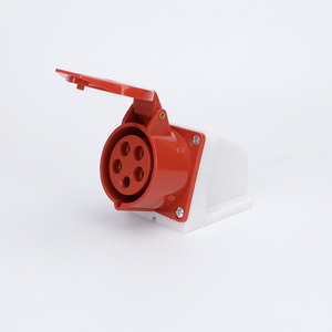 Faliang xách tay cắm ổ cắm kết nối IP44 16a-63a-125a 5pin 5p 4P 3P bề mặt công nghiệp gắn kết Brass ổ cắm cho các bệnh viện - Product Image 1