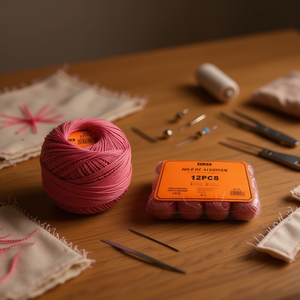 ด้ายฝ้ายอิลัน เอ็น12 สี 08 ด้ายเย็บผ้า แพ็ค 12 ชิ้น - Product Image 2