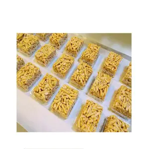 Cutting Puffing Snacks Making Machine Energy Bar Cereal Bar Snacks Crunchy Rice Candy Snacks Protein Bar Production Line