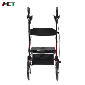 HCT-9291D חדש עיצוב מתקפל מתגלגל Rollator זקוף ווקר חיצוני לקום ווקר עבור קשישים וזקנים - Product Image 5