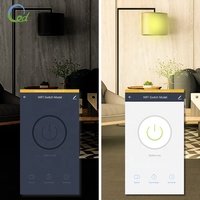 Module de relais intelligent WiFi Tuya à contact sec 1 voie 2 directions pour domotique, compatible avec Alexa Echo