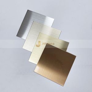 EX748 201 Stainless Steel Color <b>Plate</b> <b>Brushed</b> Stainless Steel Sheet Ss 304 316 Decorative Hairline Stainless Steel Sheets - Product Image 6