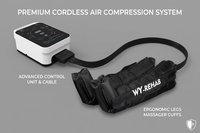 Appareil de pressothérapie portable VU, bottes de récupération corporelle pour soulager la douleur, la récupération musculaire, la physiothérapie, utilisation à domicile